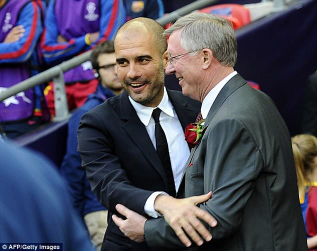 Sir Alex mời Pep Guardiola đi ăn, chúc mừng chức vô địch