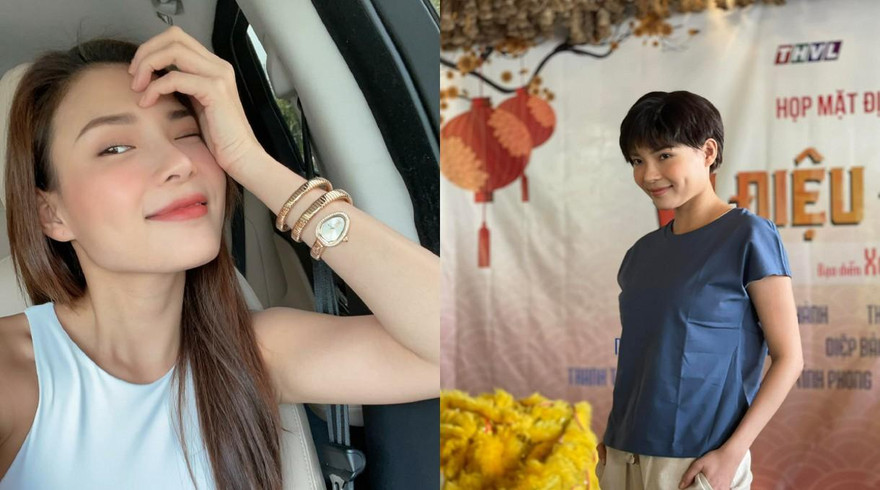 Thúy Diễm xuất hiện tạo hình tomboy cá tính.