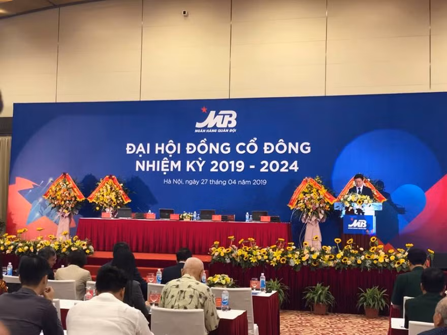 Tại ĐHCĐ 2019,MB đã quyết định nhiều vấn đề quan trọng liên quan tới vốn, nhân sự và chiến lược 
