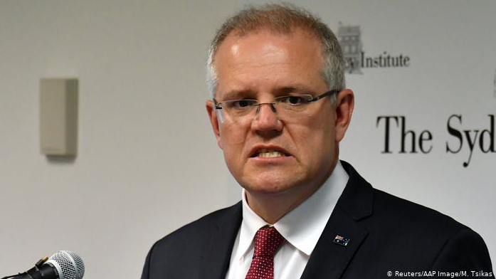 Thủ tướng Úc Scott Morrison. (Ảnh: Reuters)