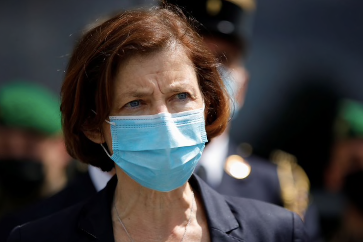 Bộ trưởng Quốc phòng Pháp Florence Parly. (Ảnh: Reuters)