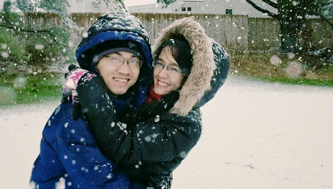 Lê Vinh ấn tượng với cô nàng Bội Khuyên từ ngày đầu gặp mặt bởi sự nhanh nhẹn, thông minh.