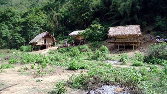 Khu vực xảy ra vụ án mạng kinh hoàng.