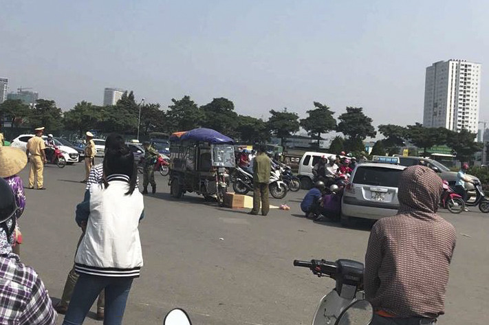 Hiện trường vụ việc. Ảnh FB.