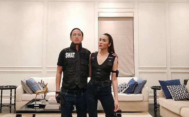 Vợ chồng Hà Tăng 'biến hoá' bất ngờ dịp Halloween