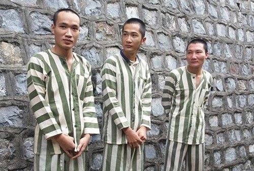 3 kẻ trộm xe máy siêu tốc. Ảnh:Hồng Vân. 