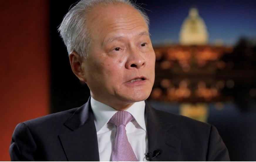 Đại sứ Trung Quốc tại Mỹ Thôi Thiên Khải. (Ảnh: Reuters)