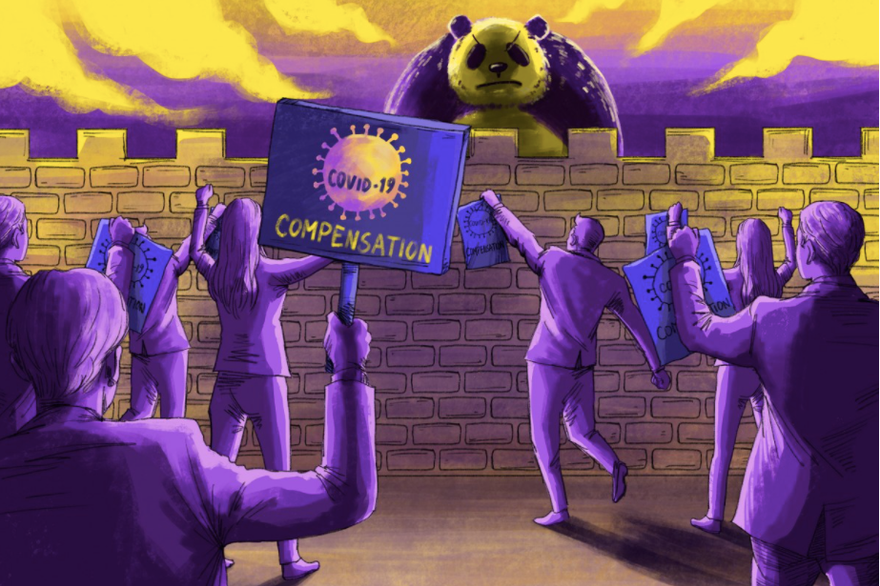 Nhiều ý kiến trong nội bộ Trung Quốc đang lo rằng nước này sẽ bị cô lập khi đại dịch COVID019 qua đi. (Tranh minh hoạ: SCMP) 