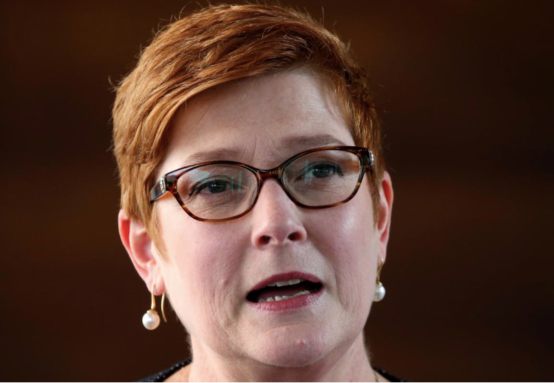 Ngoại trưởng Úc Marise Payne. (Ảnh: Reuters)