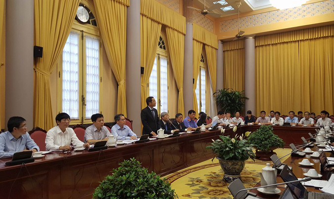 Văn phòng Chủ tịch nước công bố nghị quyết.