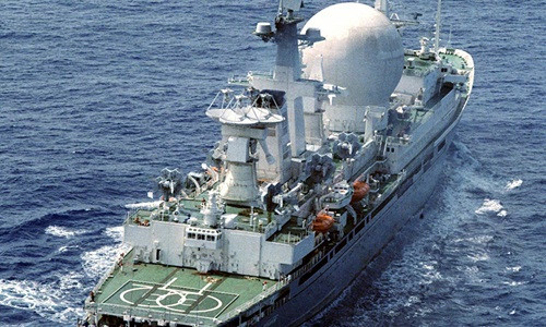 Tàu Nguyên soái Krylov của hải quân Nga. Ảnh: Sputnik.