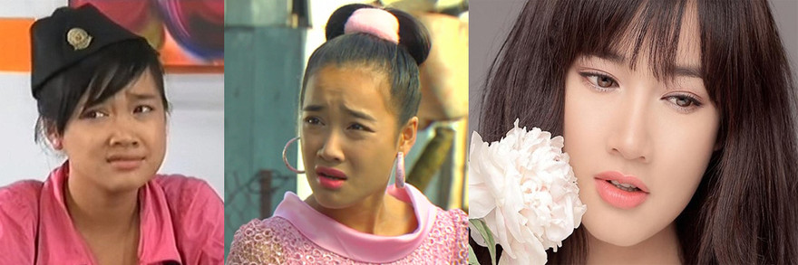 Bất ngờ nhan sắc thuở ngây ngô mới vào showbiz của Nhã Phương 