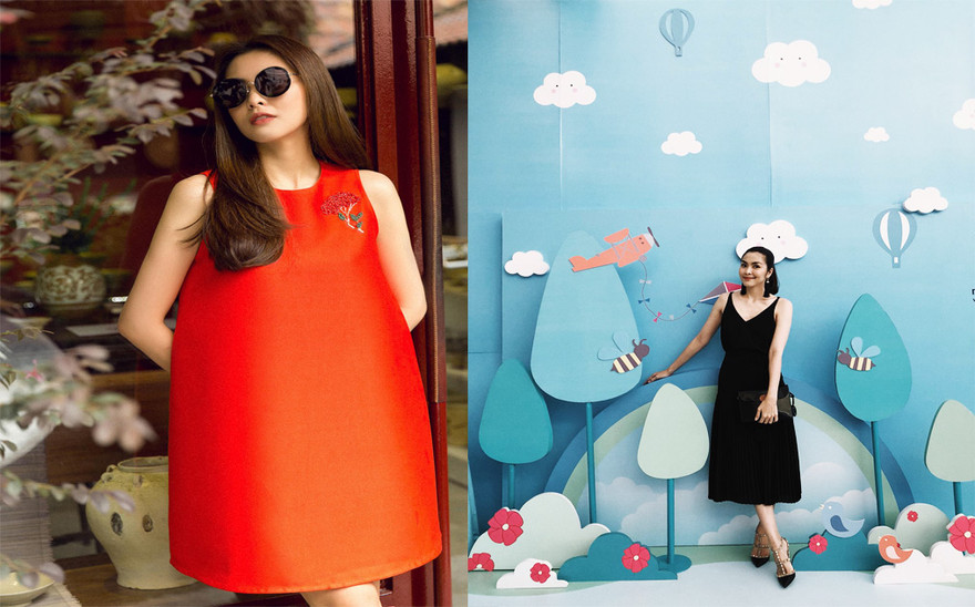 Tăng Thanh Hà khoe eo thon thổi bay tin đồn mang thai lần 3