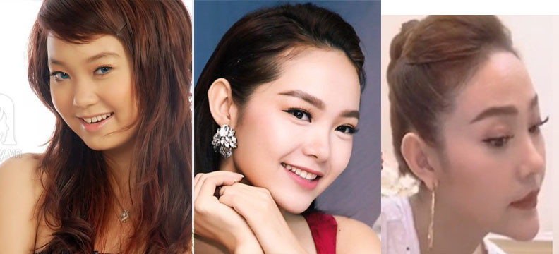 Bị chê cằm nhọn hoắt, gương mặt của Minh Hằng trước đây ra sao?