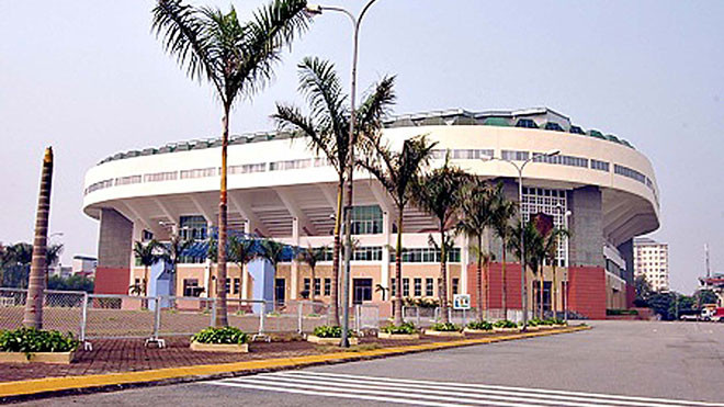 Theo ông Nguyễn Hồng Minh, để sử dụng Cung Quần Ngựa cho Asiad 2019, vẫn cần xây thêm nhà thi đấu cho VĐV khởi động trước khi thi đấu. Ảnh: VSI