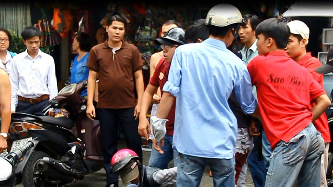 Đặc nhiệm khống chế hai tên cướp