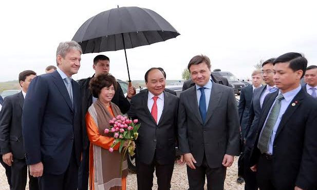 Thủ tướng Nguyễn Xuân Phúc tham dự lễ khởi công dự án.