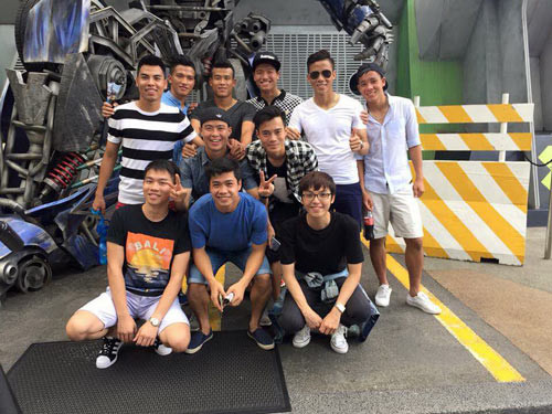 Sáng qua, các cầu thủ được phép xả trại.