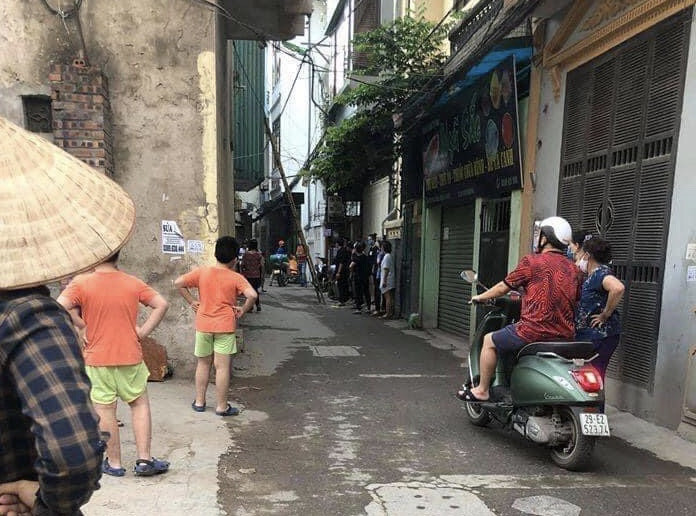 Khu vực phát hiện vụ việc.