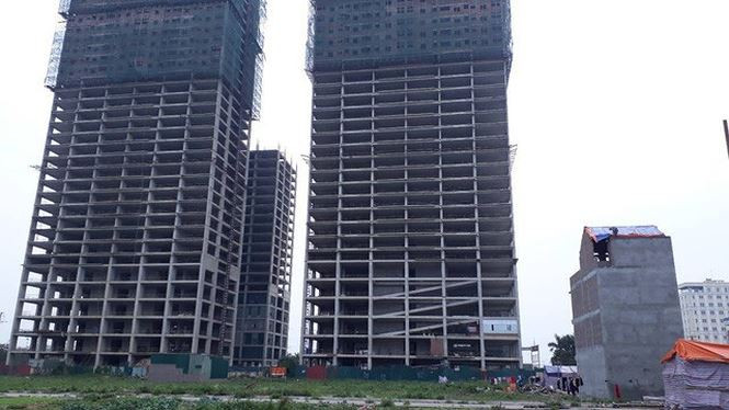 Dự án nhà ở xã hội Bright City (Hoài Đức, Hà Nội) thiếu vốn nên không thể hoàn thiện, CĐT đòi thanh lý hợp đồng với người dân.