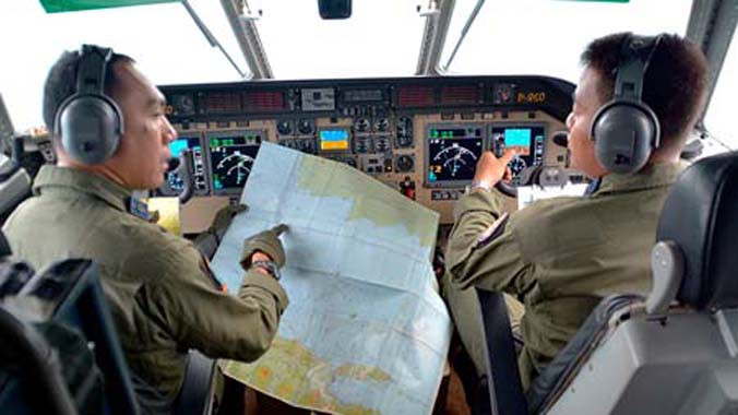 Chiến dịch tìm kiến máy bay mất tích có thể được rút ngắn nếu các máy bay được định vị bằng vệ tinh.