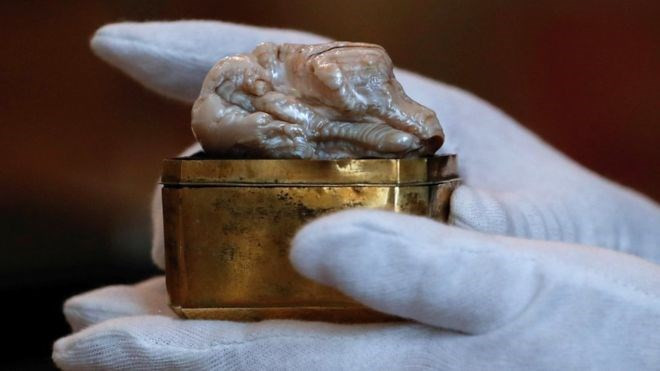 Viên ngọc trai Sleeping Lion. Ảnh: Reuters