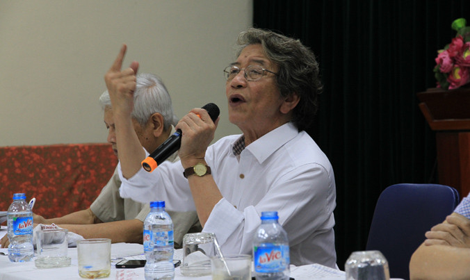 Giám đốc VCPMC nhạc sĩ Phó Đức Phương. Ảnh: N.M.Hà.