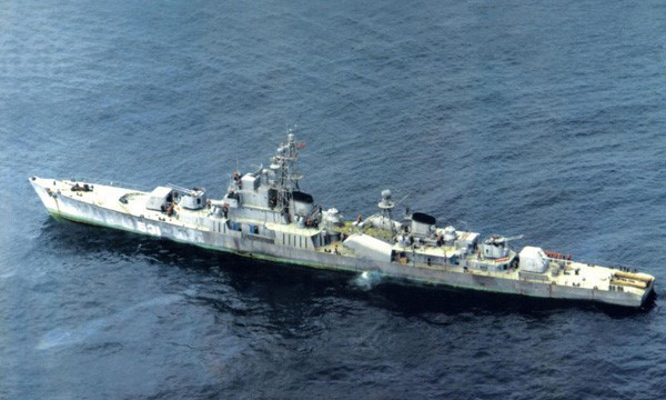 Tàu hộ tống lớp Najin là chiến hạm lớn nhất của Hải quân Triều Tiên. Ảnh: Military Today.