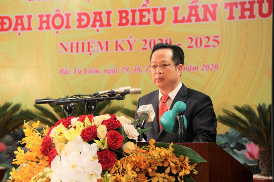 Bí thư quận ủy Bắc Từ Liêm Trần Thế Cương