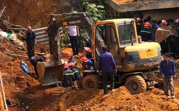 Hiện trường vụ việc.