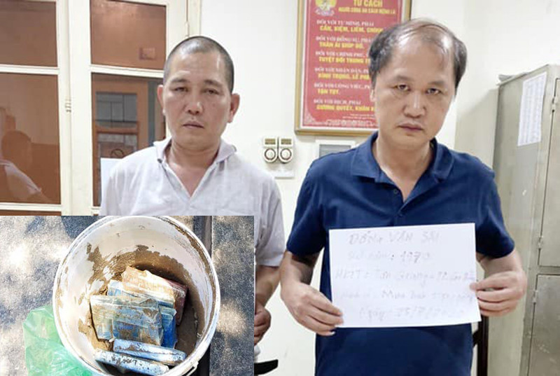 Hai đối tượng cùng số ma túy