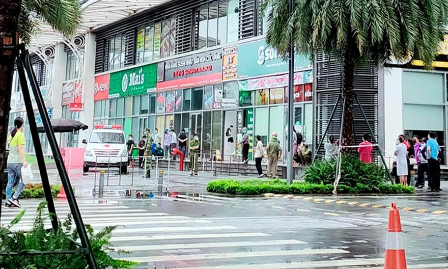 Hiện trường vụ việc.