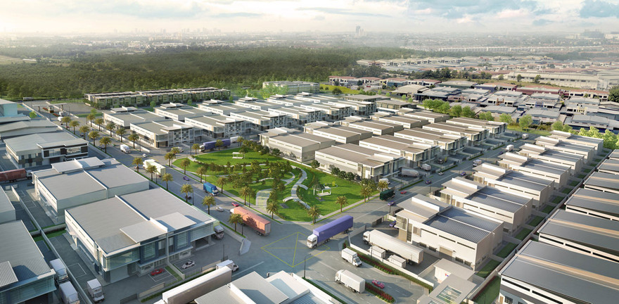 Khu công nghiệp Chấn Hưng. Ảnh: FLC Group