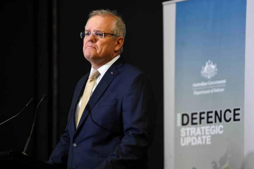 Thủ tướng Úc Scott Morrison. (Ảnh: Reuters)