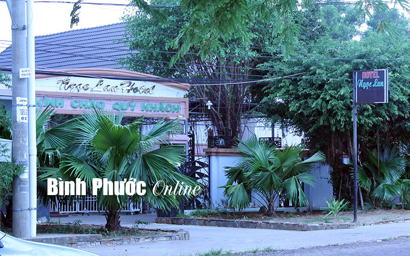 Khách sạn Ngọc Lan - nơi xảy ra sự việc