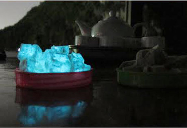 Không tìm thấy chất lạ trong giò chả phát sáng 