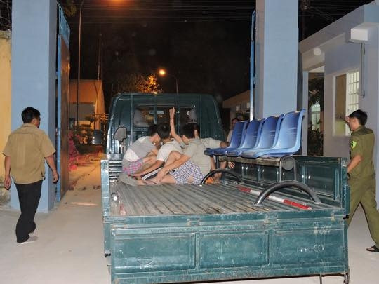 Các học viên bỏ trốn khỏi trung tâm được đưa về vào tháng 4-2016.