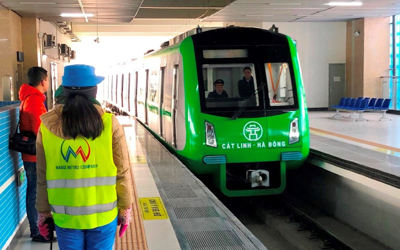 Theo chủ đầu tư, tàu Cát Linh - Hà Đông chạy hơn 5.700 lượt an toàn