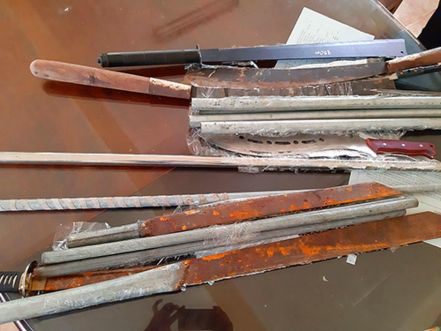 Nhóm thanh thiếu niên ở Đắk G'long (Đắk Nông) giải quyết mâu thuẫn bằng dao, tuýp sắt... Ảnh minh họa, nguồn: Internet