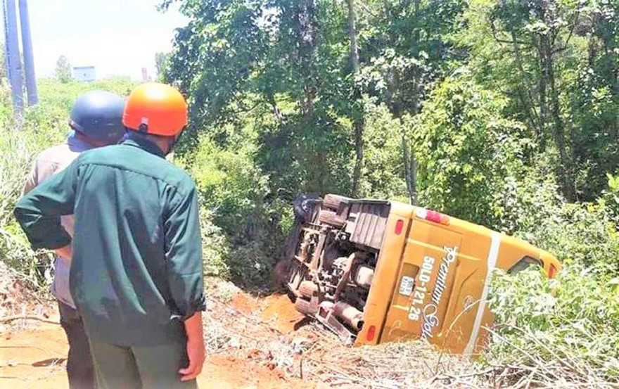 Hiện trường vụ tai nạn