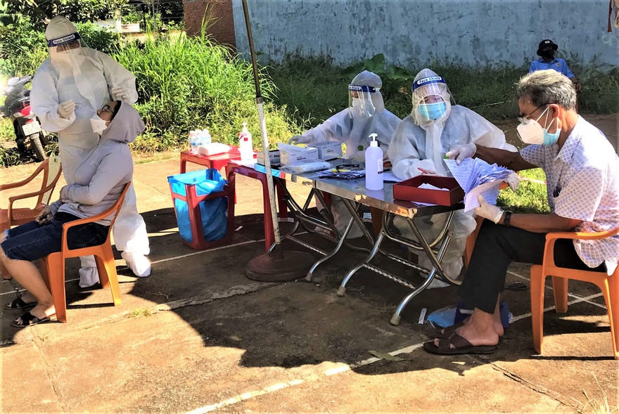 Đắk Lắk tiếp tục xét nghiệm sàng lọc F0 trong cộng đồng