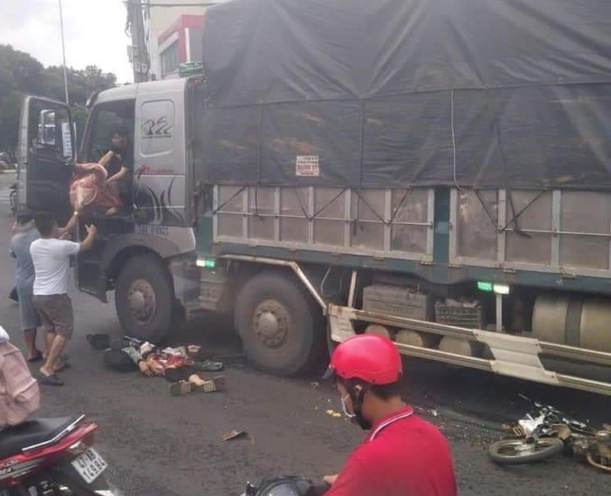 Hiện trường vụ tai nạn