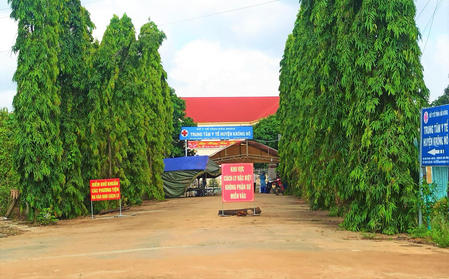 Đắk Nông sẽ cách ly y tế tập trung người về từ TPHCM cho đến khi có kết quả xét nghiệm âm tính. Ảnh minh họa