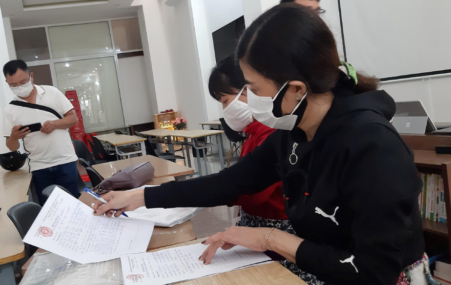 Lực lượng chức năng lập biên bản cơ sở vi phạm