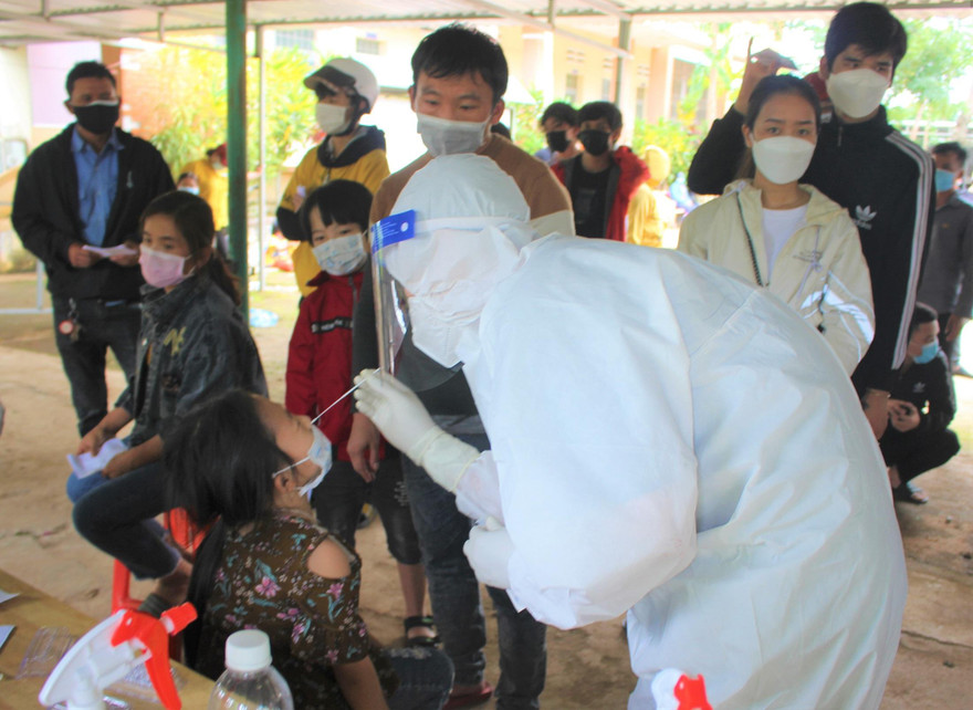 Đắk Lắk có thêm 3 học sinh dương tính với SARS-CoV-2. Ảnh minh họa