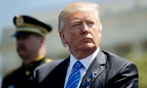 Tổng thống Mỹ Donald Trump. Ảnh: Reuters.