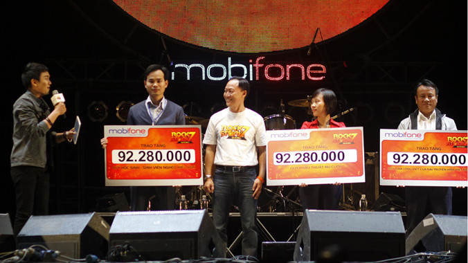 Gần 300 triệu cho từ thiện từ RockStorm7