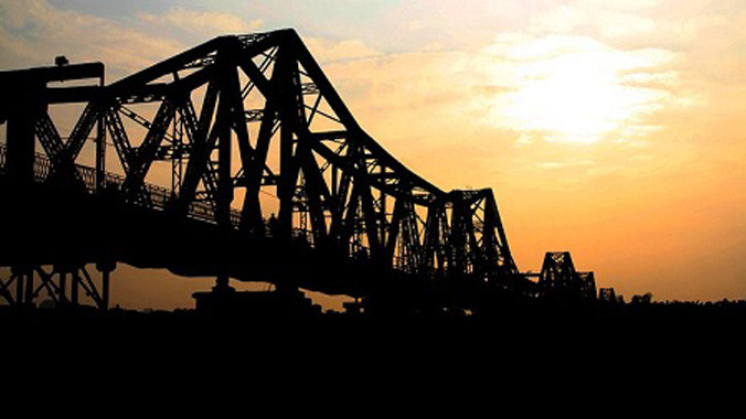 Cầu Long Biên. Ảnh: Nguyễn Hoàng.