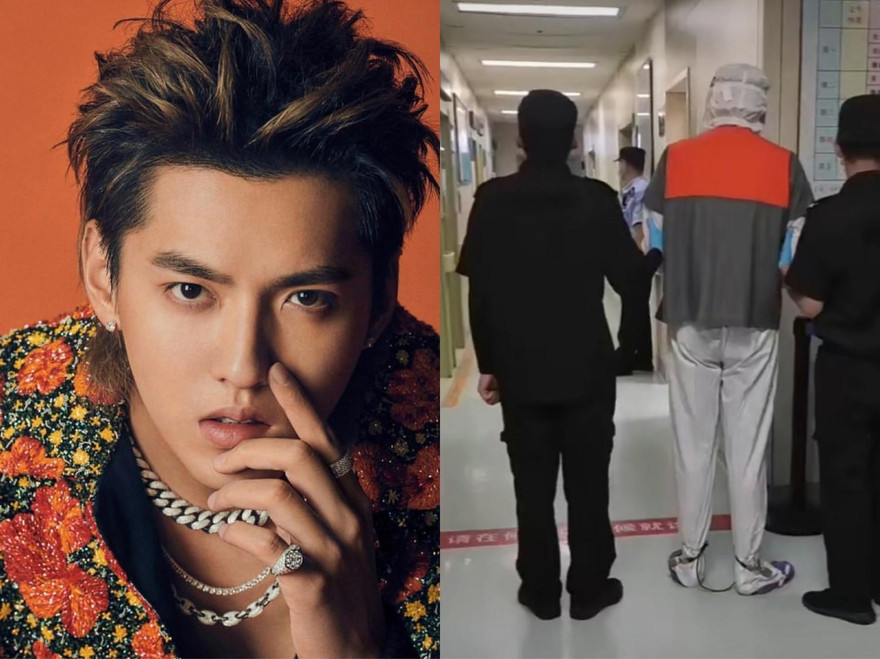 Sự thật về video Ngô Diệc Phàm bị còng chân, trùm đầu đi khám giang mai