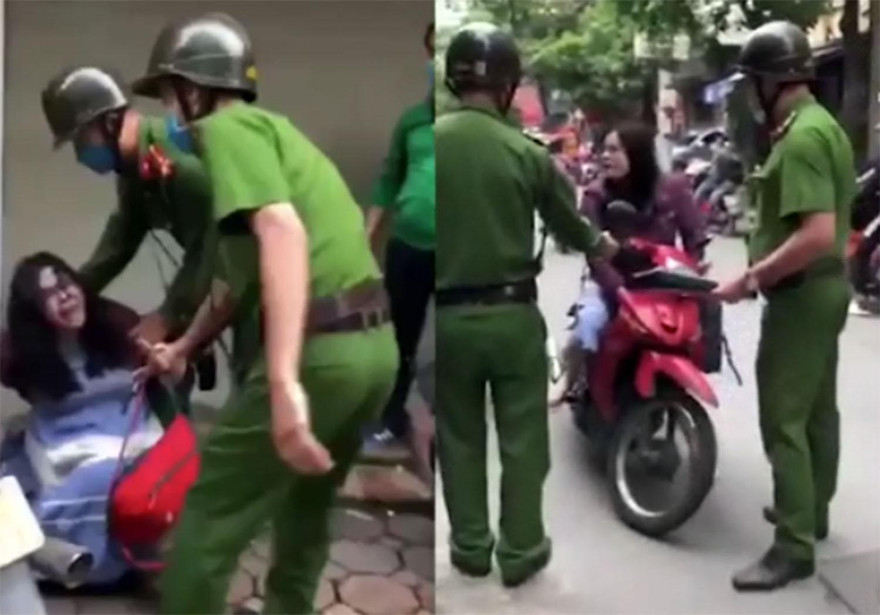 Hình ảnh cắt từ clip.